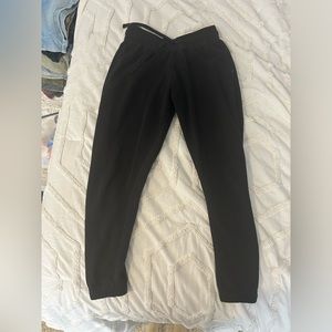 Sweatpants size small but also fit a medium